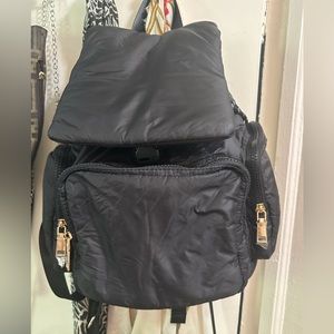 Mini Black back pack, machine washable